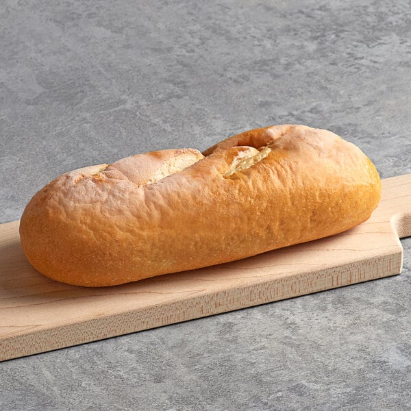 Amoroso's Philadelphia Hearth-Baked Unsliced Hoagie Roll 2.8 oz. - 60/Case