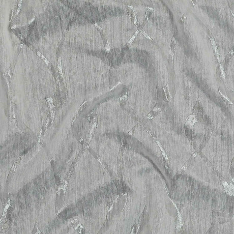 P Kaufmann NFP Palac Brocade Sheer Woven Polyester Fabric - Winter White, 118" Width, 15.70" H 15.70" V Repeat (1 Yard)