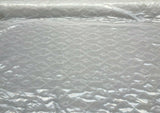 P Kaufmann NFP Palac Brocade Sheer Woven Polyester Fabric - Winter White, 118" Width, 15.70" H 15.70" V Repeat (1 Yard)