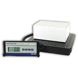 Detecto Low Profile Platform Scale - 400 Lbs