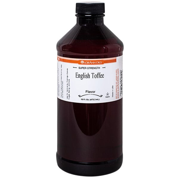 LorAnn Oils 16 fl. oz. English Toffee Super Strength Flavor