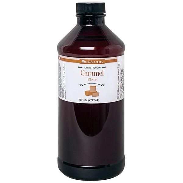 LorAnn Oils 16 fl. oz. Caramel Super Strength Flavor