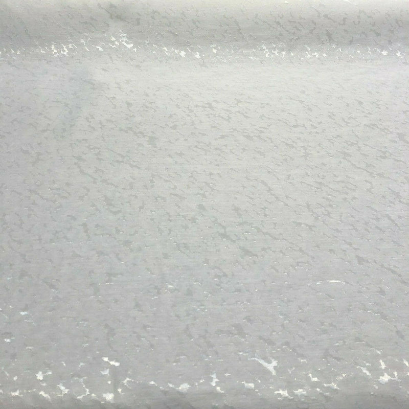P Kaufmann NFP Embark Polyester Sheer Woven Fabric - Winter White, 118" Width (1 Yard)