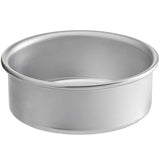 Round Straight-Sided Aluminum Cake Pans - 3" high - Choose Diameter from 3" to 16"