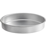 Round Straight-Sided Aluminum Cake Pans - 3" high - Choose Diameter from 3" to 16"