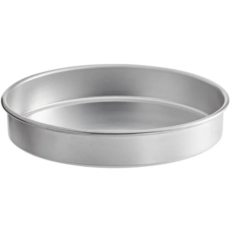 Round Straight-Sided Aluminum Cake Pans - 3" high - Choose Diameter from 3" to 16"