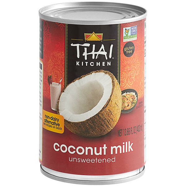 THAI Kitchen Unsweetened Coconut Milk 13.66 fl. oz. - 24/Case