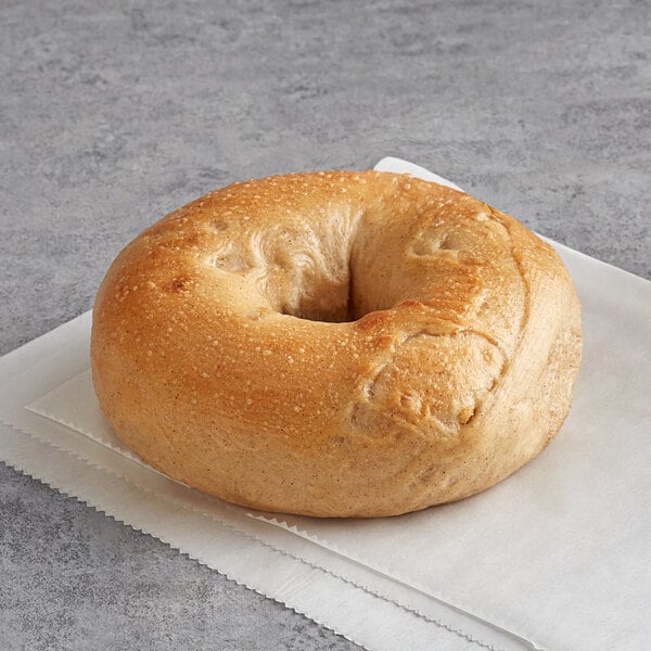 Original Bagel 4.5 oz. New York Style Apple Cinnamon Bagel - 75/Case