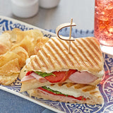 Bakery de France 6" Ciabatta Panini Roll - 48/Case