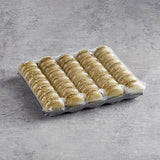 White Toque French Pistachio Macarons - 105/Case