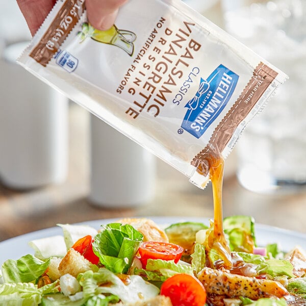 Hellmann's 1.5 oz. Balsamic Vinaigrette Dressing Packet - 102/Case