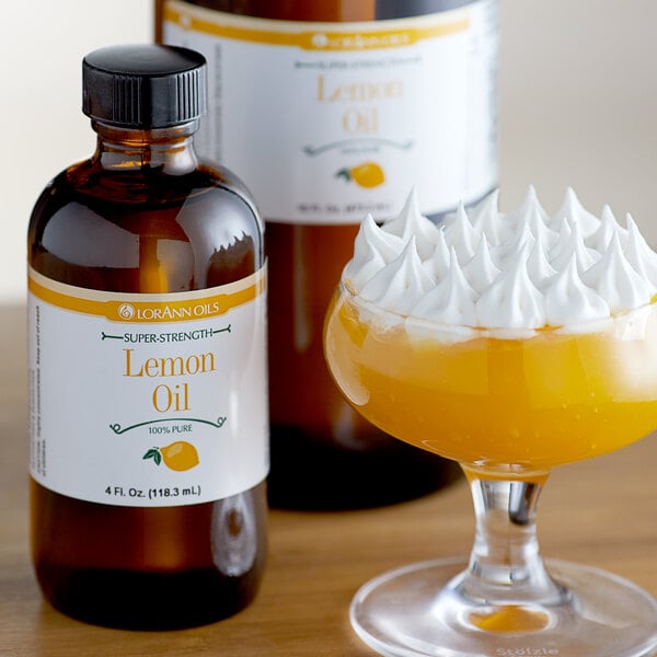 LorAnn Oils 4 fl. oz. All-Natural Lemon Super Strength Flavor