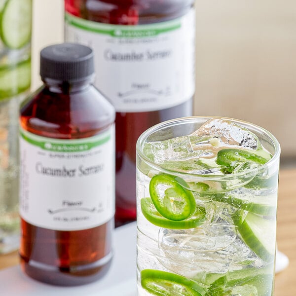 LorAnn Oils 4 fl. oz. Cucumber-Serrano Super Strength Flavor