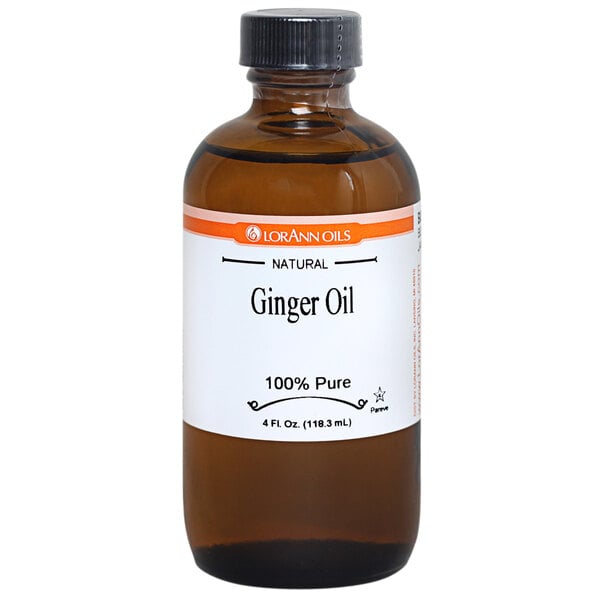 LorAnn Oils 4 fl. oz. All-Natural Ginger Super Strength Flavor