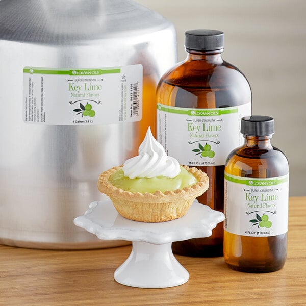 LorAnn Oils 1 Gallon All-Natural Key Lime Super Strength Flavor