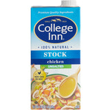 College Inn 32 oz. Unsalted Chicken Stock - 12/Case