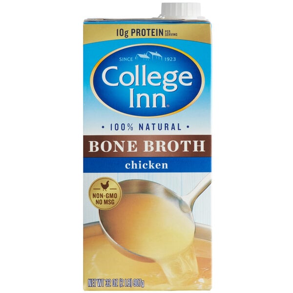 College Inn 32 oz. Chicken Bone Broth - 12/Case