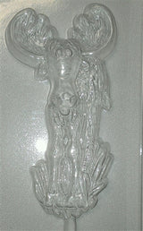 Moose Lollipop Chocolate Mold