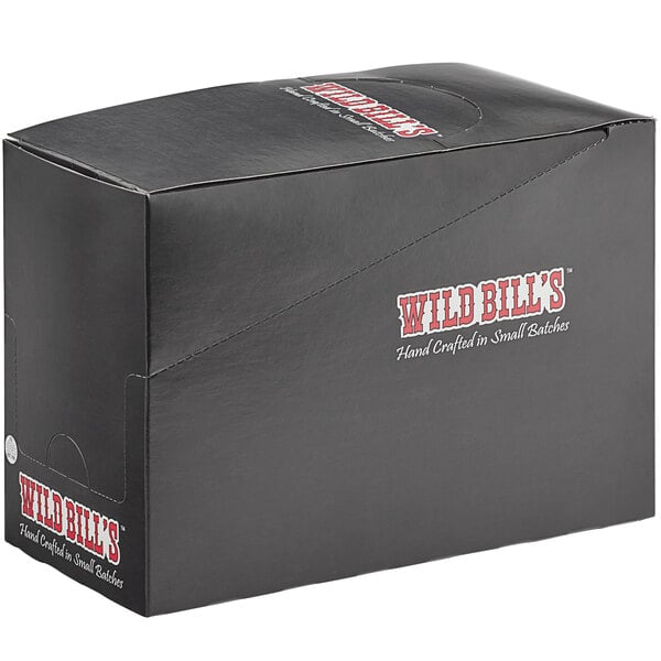 Wild Bill's 1 oz. Hickory Smoked Tender Tips Beef Jerky - 12/Case