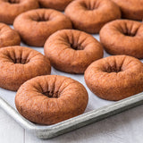Rich's 3 oz. Ready-to-Finish Jumbo Plain Cake Donut - 100/Case