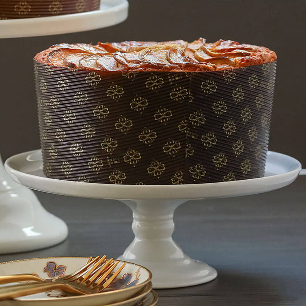 Novacart Panettone Paper Baking Mold 6-5/8" x 4-5/16" High, Case of 405