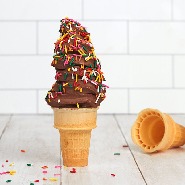 Rich's Plant-Based Chocolate Oat Milk Soft Serve Base 8 lb. - 4/Case