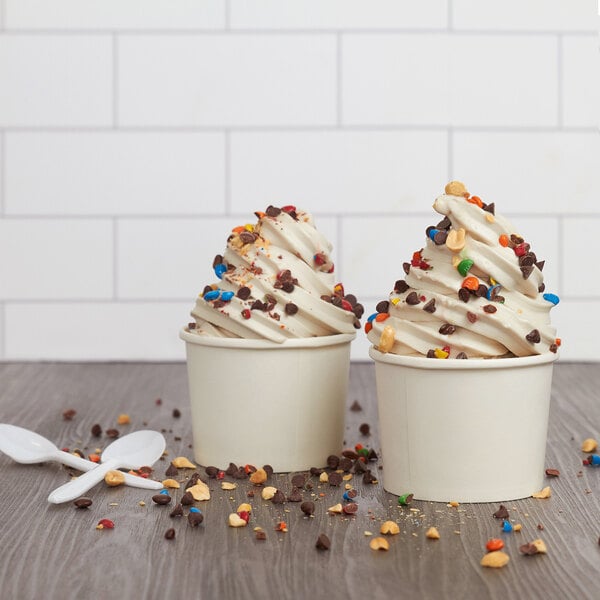 Rich's Plant-Based Vanilla Oat Milk Soft Serve Base 8 lb. - 4/Case