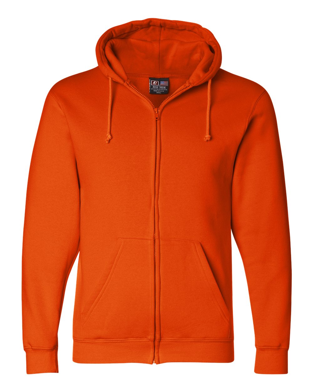 Bayside® USA-Made Full-Zip Hooded Sweatshirt