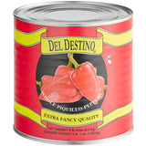 Del Destino #10 Can Roasted Piquillo Peppers - 6/Case