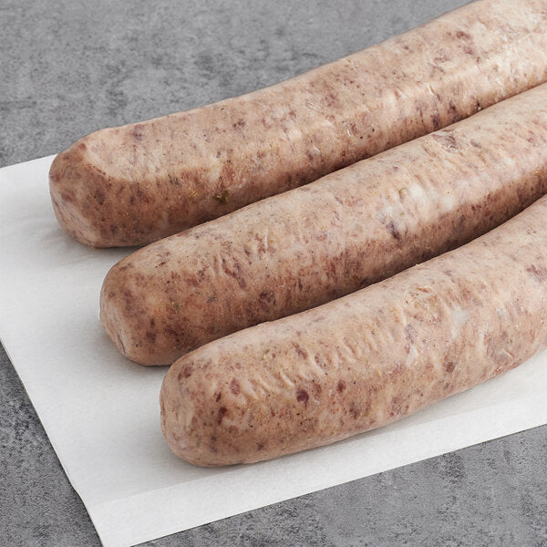 Warrington Farm Meats 7" 3/1 Sweet Italian Sausage Links 1 lb. - 10/Case