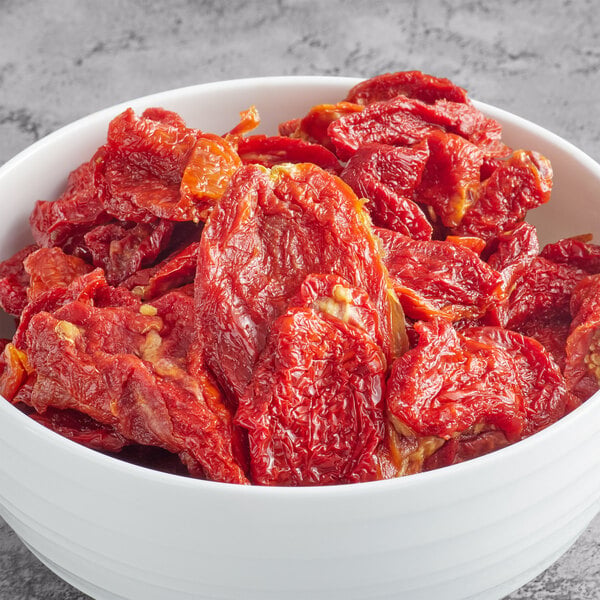 Del Destino 5 lb. Sun Dried Tomato Halves - 4/Case