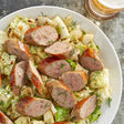 Warrington Farm Meats 7" 3/1 Kielbasa Sausage Links 1 lb. - 10/Case