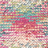 Printed Spandex Rainbow Sequins XL