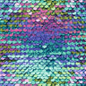 Printed Spandex Rainbow Sequins XL