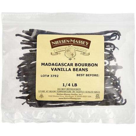 Nielsen-Massey Madagascar Bourbon Vanilla Beans 1/4 lb.