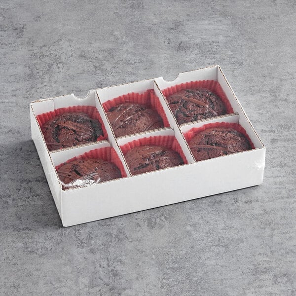 David's Cookies Annie's Individual Chocolate Lava Cake 3.75 oz. - 24/Case