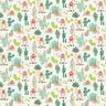 Printed Spandex Happy Camel Conversational Dye