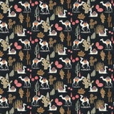 Printed Spandex Happy Camel Conversational Dye