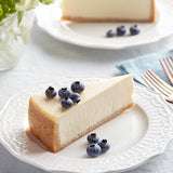 David's Cookies 14-Slice Pre-Cut New York Cheesecake 68 oz. - 2/Case