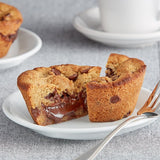 David's Cookies Annie's Individual Heat & Serve Chocolate Chip Lava Cookie Cake 6.5 oz. - 24/Case