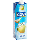 Goya 33.8 fl. oz. Pear Nectar - 12/Case