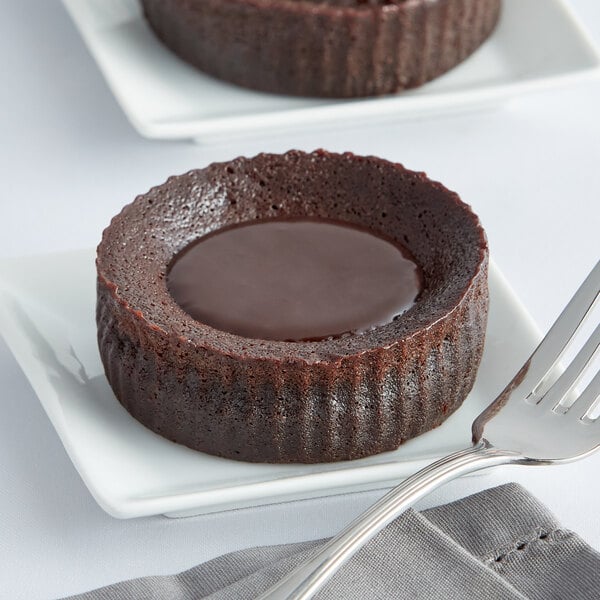 David's Cookies Saucy Chocolate Lava Cake 3.5 oz. - 24/Case