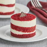 David's Cookies Annie's Individual Lil' Red Velvet Cake 5.6 oz. - 24/Case
