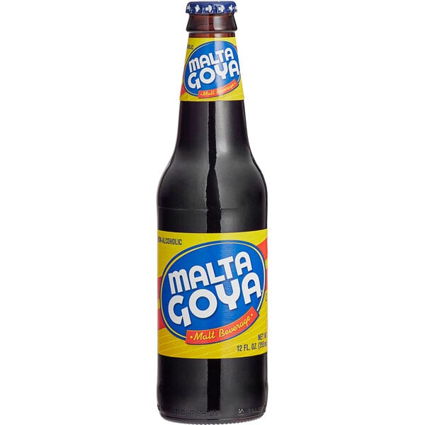 Goya Malta Malt Beverage 12 fl. oz. - 24/Case