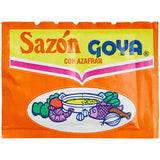 Goya Sazon with Saffron Seasoning Packets 3.52 oz. - 20/Box