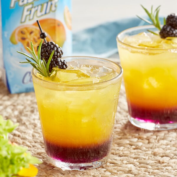 Goya 33.8 fl. oz. Passion Fruit Cocktail - 12/Case