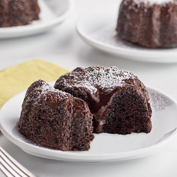 Sweet Street Desserts Molten Chocolate Lava Cake 5 oz. - 36/Case