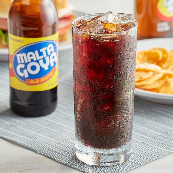 Goya Malta Malt Beverage 12 fl. oz. - 24/Case