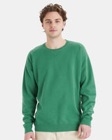 ComfortWash by Hanes® Garment-Dyed Crewneck Long Sleeve Sweatshirt