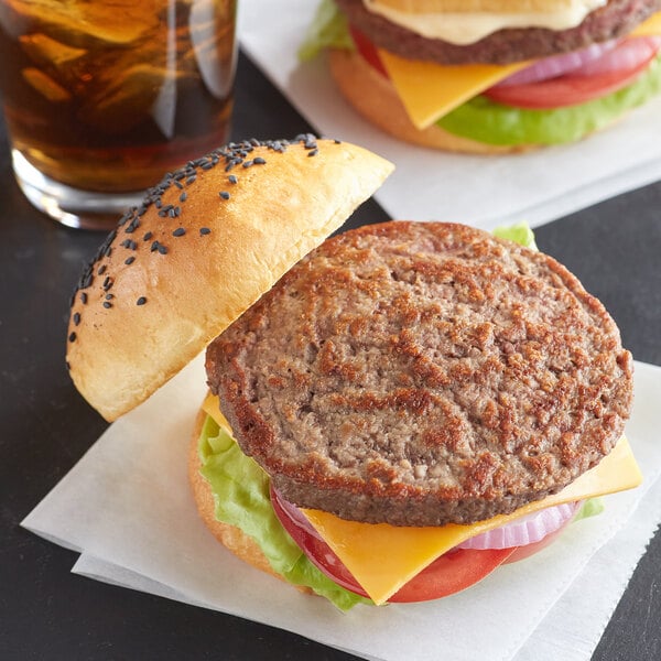 Impossible Foods Vegan Plant-Based Burger 4 oz. - 40/Case